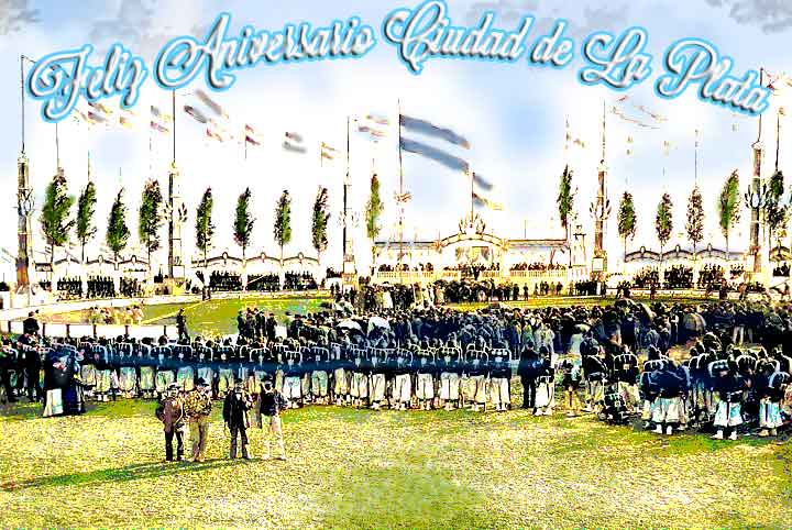 Feliz Aniversario ciudad de La Plata.